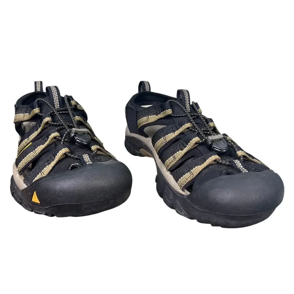 Keen Men’s Newport H2 Black Trail Hiking Sandals Size US 8.5